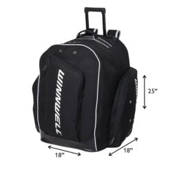 Winnwell Backpack Senior Wheel Hockey Bag -Warrior Shop winnwell backpack hockey bags winnwell backpack senior wheel hockey bag black sr 28989051633730